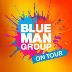 Blue Man Group show poster