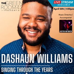 DaShaun Williams: Singing through the years show poster