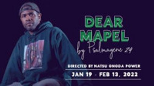 Dear Mapel show poster