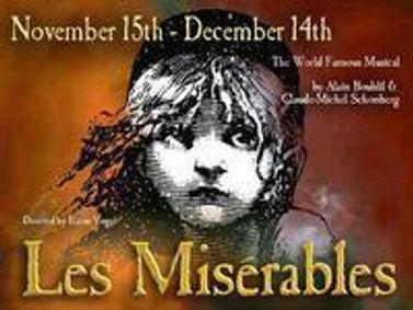 Les Miserables show poster