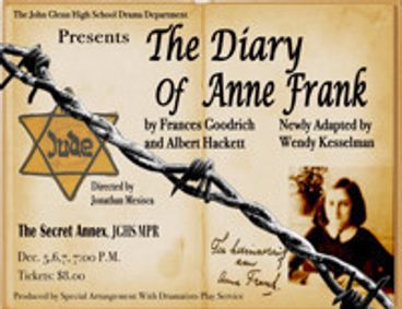 The Diary of Anne Frank show poster
