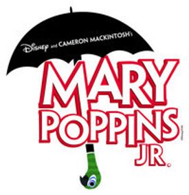Disney's Mary Poppins Jr show poster