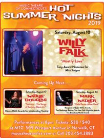 Willy Falk: Mostly Love show poster