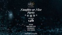 Naughty or Nice Social Dance party 2024 hosted by Access Ballroom Studio