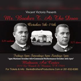 Mr. Booker T at the Door show poster