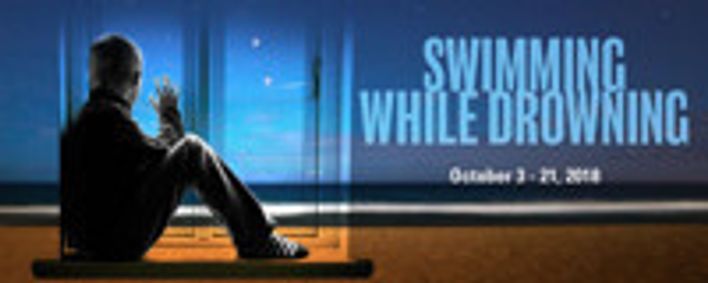 Swimming While Drowning show poster