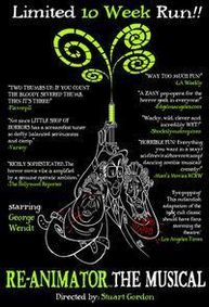 Re-Animator The Musical show poster