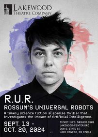 R.U.R. (Rossum's Universal Robots) show poster
