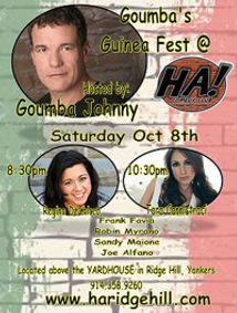 Goumba's Guinea Fest at HA! show poster