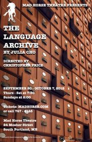 The Language Archive show poster
