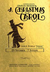 A CHRISTMAS CAROL show poster