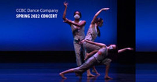 CCBC Dance Company Spring 2022 Concert show poster
