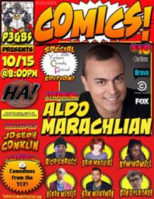 COMICS! starring ALDO MARACHLIAN! show poster