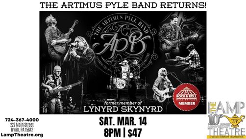 The Artimus Pyle Band featuring the music of Lynyrd Skynyrd show poster