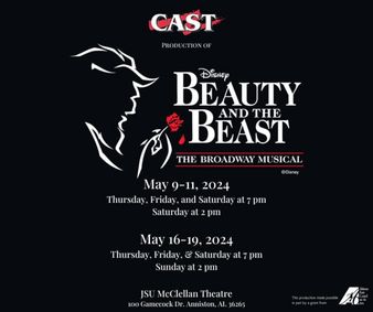 Beauty and the Beast show poster