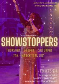 Showstoppers show poster