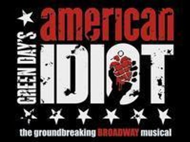 Green Day's American Idiot show poster