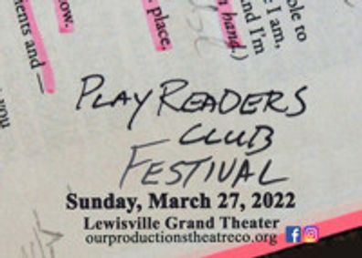 Play Readers Club show poster