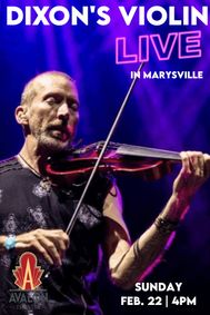 Dixon's Violin live in Marysville show poster