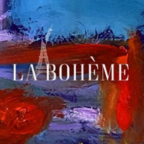 La Boheme show poster