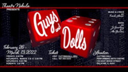 Guys and Dolls show poster