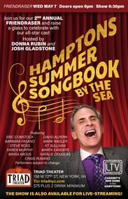 2nd Annual Friendraiser for Hamptons Summer Songbook by the Sea show poster