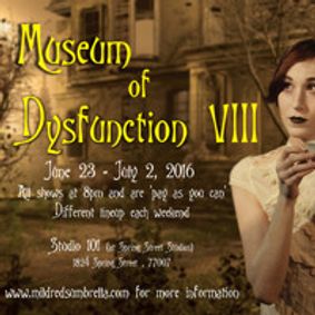 Museum of Dysfunction VIII: A Showcase of New Short Plays show poster