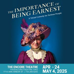 The Importance of Being Earnest show poster