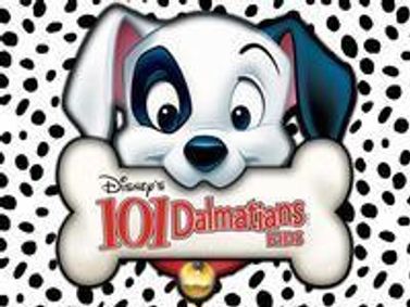 Disney's 101 Dalmations show poster