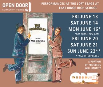 The Producers show poster