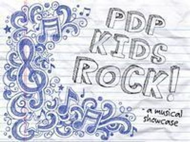 PDP Kids Rock! show poster
