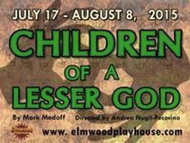 Children of A Lesser God show poster
