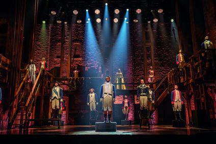 HAMILTON show poster