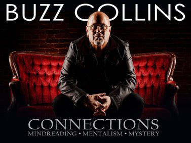 BUZZ COLLINS: CONNECTIONS @ The BVP show poster