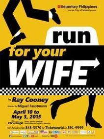 Run For Your Wife show poster