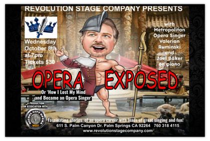 OPERA EXPOSED show poster