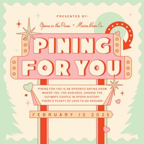 Pining for You show poster