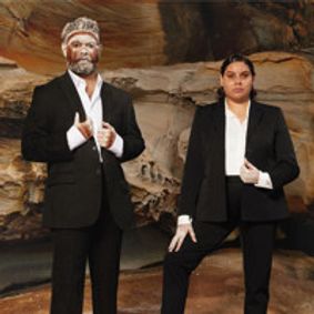 The Visitors show poster