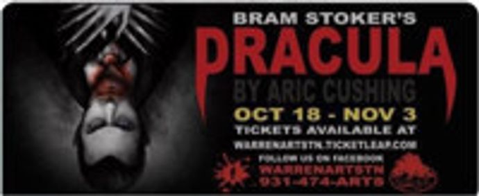 Bram Stoker's Dracula show poster