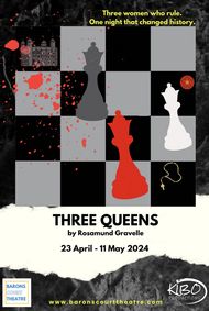Three Queens show poster