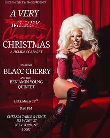 A Very Cherry Christmas show poster