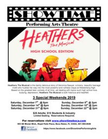 Heathers The Muscial - High School Edition show poster