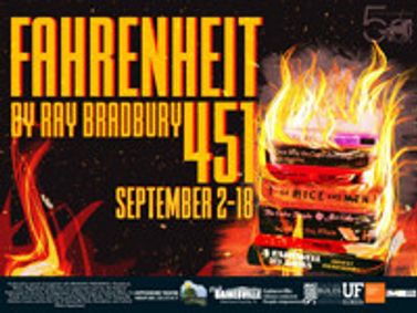 Fahrenheit 451 show poster