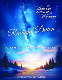 Chamber Singers of Keene Fall Concert 'Oh Radiant Dawn'