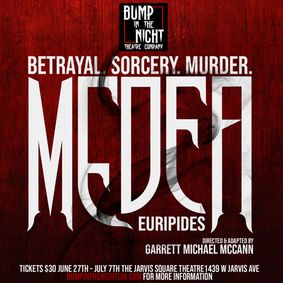 Euripides' Medea show poster