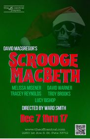 Scrooge MacBeth show poster