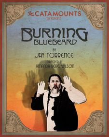 Burning Bluebeard show poster