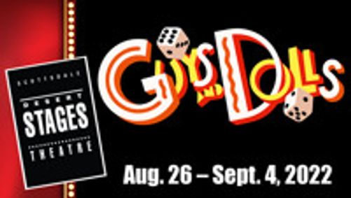 GUYS AND DOLLS show poster