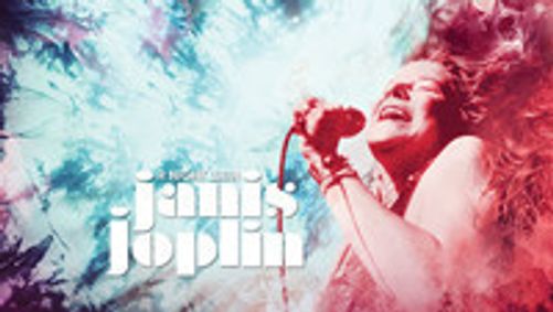 A Night With Janis Joplin show poster