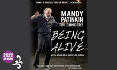 Mandy Patinkin Being Alive show poster